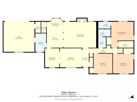 Floorplan - 3733 Laguna Vista Dr, Waco, TX 76708 photo 1 of 1
