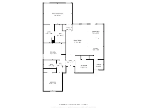 Floorplan - 107 Willowbend Loop, Mabank, TX 75147 photo 1 of 1