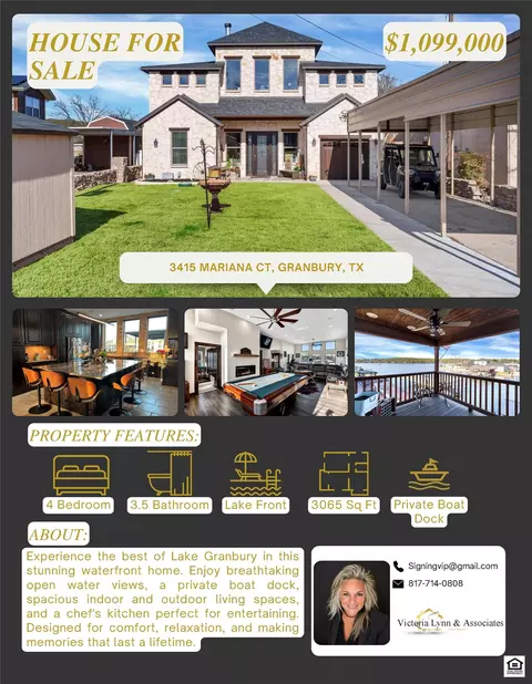 3415 Mariana Ct, Granbury, TX 76048