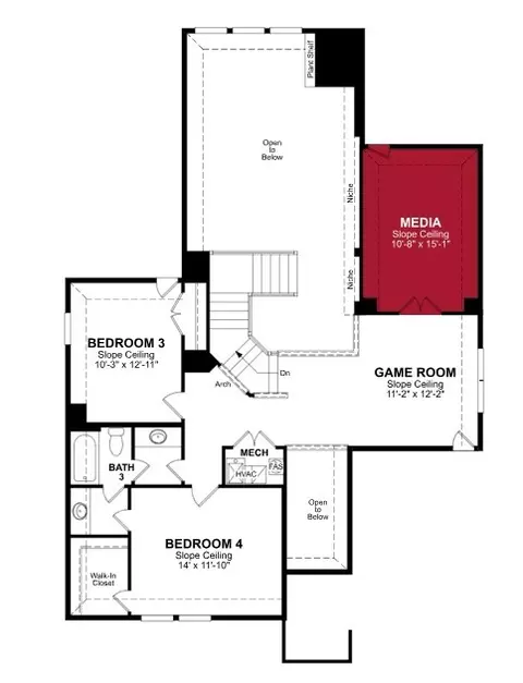 Floorplan - 7126 Blackbrush Dr, Midlothian, TX 76065 photo 2 of 2
