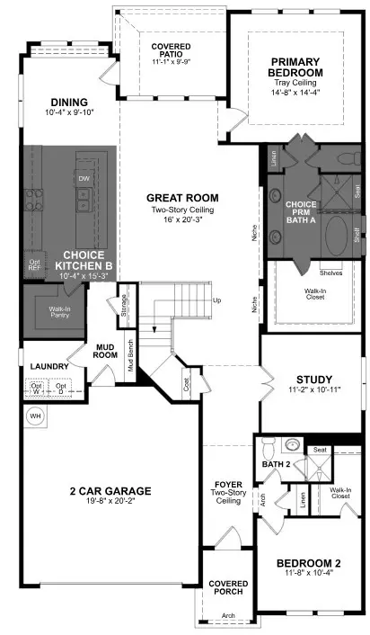Floorplan - 7126 Blackbrush Dr, Midlothian, TX 76065 photo 1 of 2