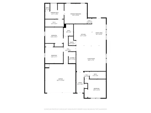 Floorplan - 714 Bethlehem St, Terrell, TX 75160 photo 1 of 1