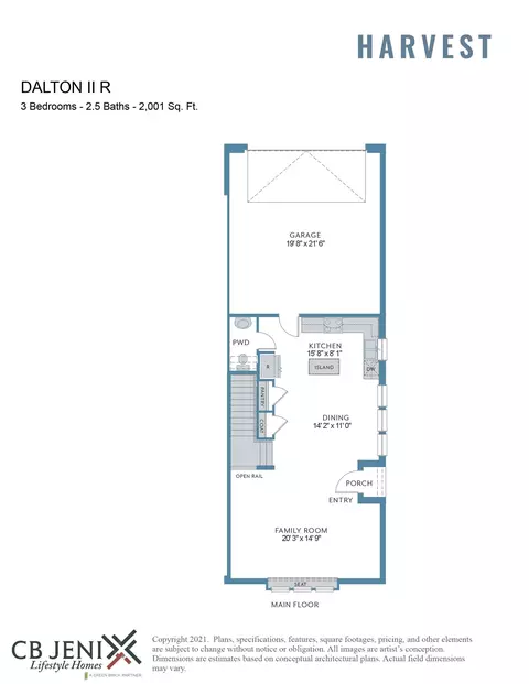 Floorplan - 421 Matchbox St, Argyle, TX 76226 photo 1 of 2