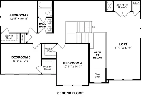 Floorplan - 11528 Ely Pl, Haslet, TX 76052 photo 2 of 2