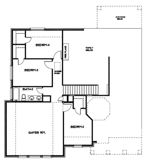 Floorplan - 6033 Mango, Sanger, TX 76266 photo 2 of 2