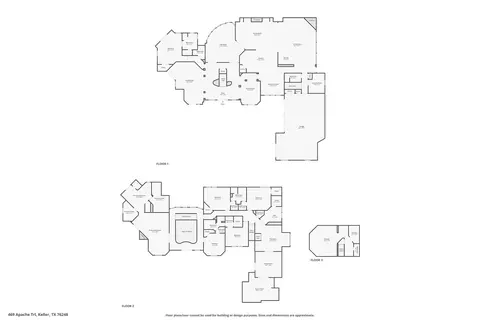 Floorplan - 469 Apache Trl, Keller, TX 76248 photo 4 of 5