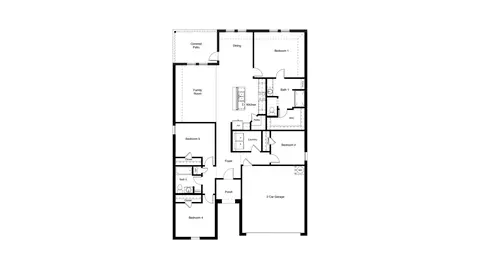 Floorplan - 560 Marsh St, Cleburne, TX 76033 photo 1 of 1