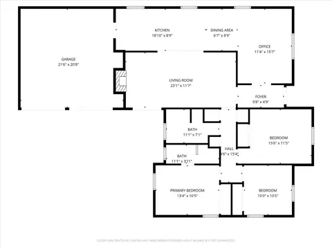 Floorplan - 404 E Huitt Ln, Euless, TX 76040 photo 1 of 1