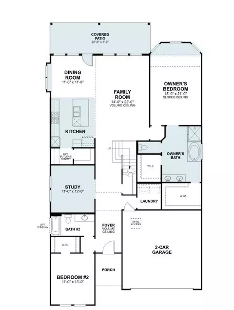 Floorplan - 2613 Grapevine Way, Celina, TX 75009 photo 1 of 2