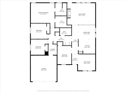 Floorplan - 205 Broken Arrow, Krum, TX 76249 photo 1 of 1