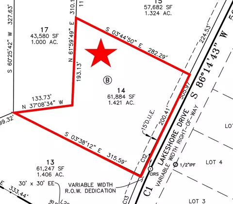 tbd Lot 14 Lakeshore Dr, Waxahachie, TX 75165