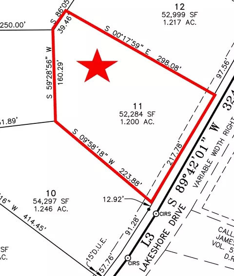 tbd Lot 11 Lakeshore Dr, Waxahachie, TX 75165
