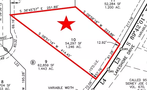 tbd Lot 10 Lakeshore Dr, Waxahachie, TX 75165