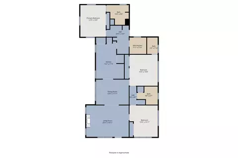 Floorplan - 609 Herring Ave, Waco, TX 76708 photo 1 of 1