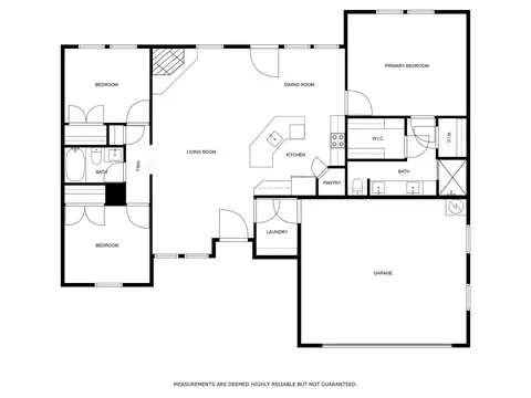 Floorplan - 899 W Cardinal St, Ector, TX 75439 photo 1 of 1