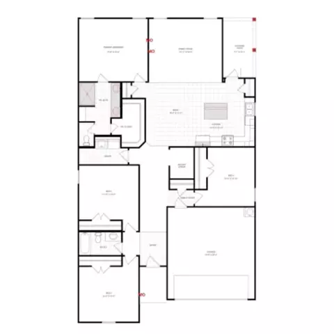 Floorplan - 3109 Hawkview Dr, Cleburne, TX 76031 photo 1 of 1