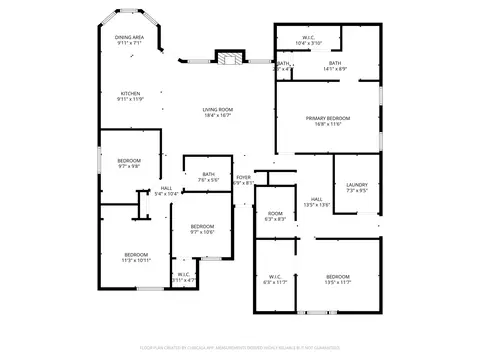 Floorplan - 417 E Spring Valley Rd, Hewitt, TX 76643 photo 1 of 1