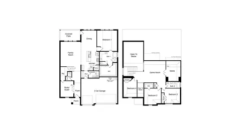 Floorplan - 10385 Sunset Shore Dr, Midlothian, TX 76065 photo 1 of 1