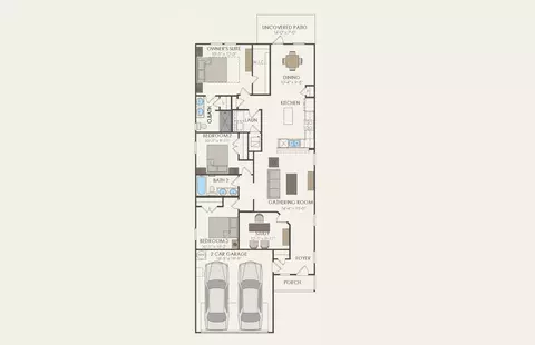 Floorplan - 14123 Marion Downs Trl, Pilot Point, TX 76258 photo 1 of 1
