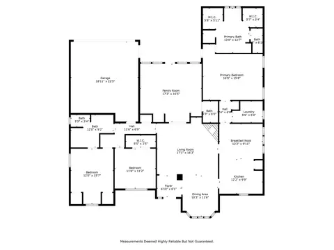 Floorplan - 3229 David Dr, Hurst, TX 76054 photo 1 of 1