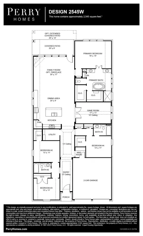 Floorplan - 3521 Bear St, Forney, TX 75126 photo 1 of 1