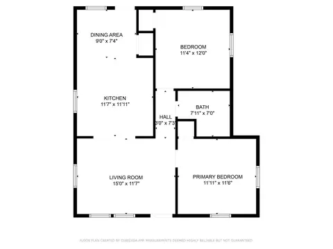 Floorplan - 103 E Stegall Dr, Robinson, TX 76706 photo 1 of 2
