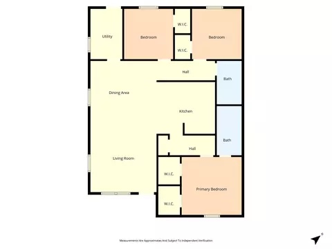 Floorplan - 1111 Primrose Dr, Waco, TX 76706 photo 1 of 1