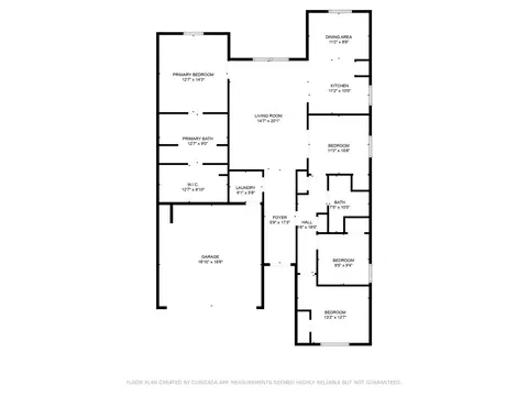 Floorplan - 1808 Douglas St, Howe, TX 75459 photo 1 of 1