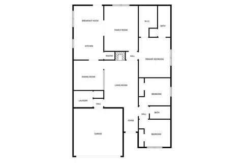 Floorplan - 135 Jackson Dr, Terrell, TX 75160 photo 1 of 1