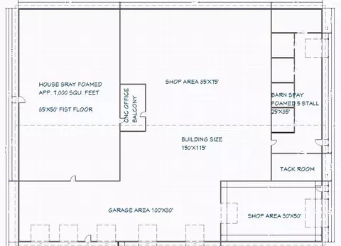 Floorplan - 1990 Jim Harry Loop, Sunset, TX 76270 photo 1 of 1