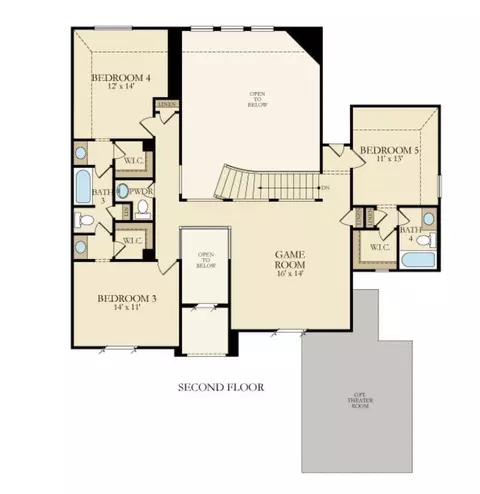 Floorplan - 6524 Elderberry Way, Argyle, TX 76226 photo 2 of 4