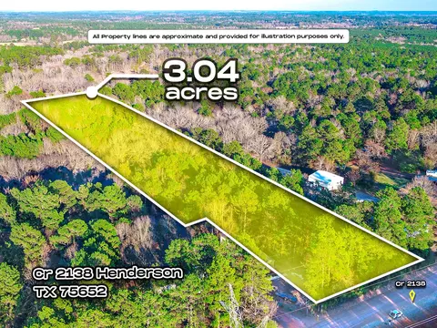 tbd County Road 2138, Henderson, TX 75652