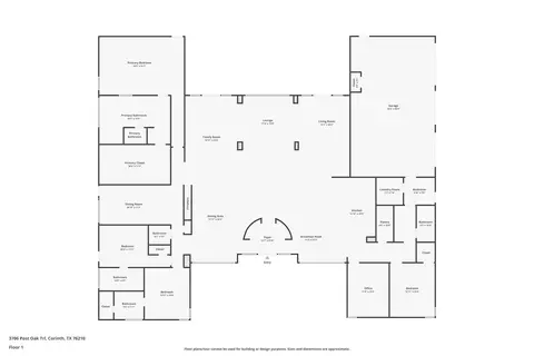 Floorplan - 3706 Post Oak Trl, Corinth, TX 76210 photo 1 of 1
