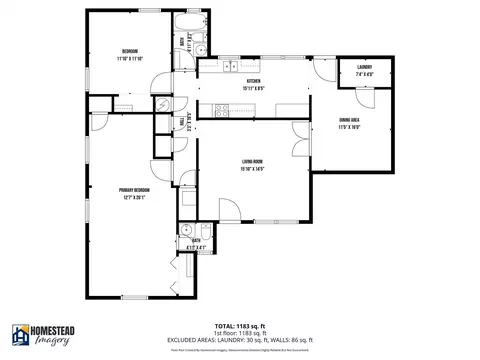 Floorplan - 124 Mark Dr, Denison, TX 75021 photo 1 of 2