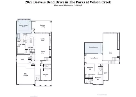 Floorplan - 2029 Beavers Bend Dr, Celina, TX 75009 photo 1 of 1