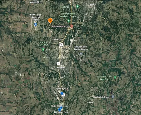 23 Acres Oasis Dr, Denison, TX 75020