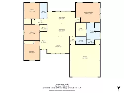 Floorplan - 5200 Bogey Ln, Waco, TX 76708 photo 1 of 1