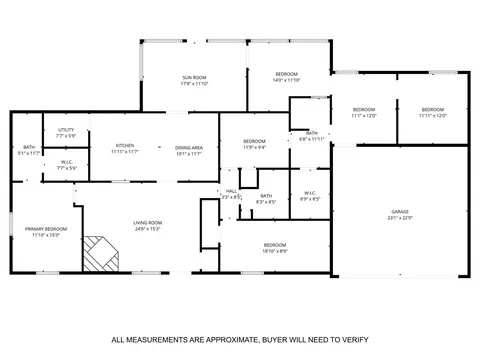 Floorplan - 237 Tall Timber Loop, Whitney, TX 76692 photo 1 of 1