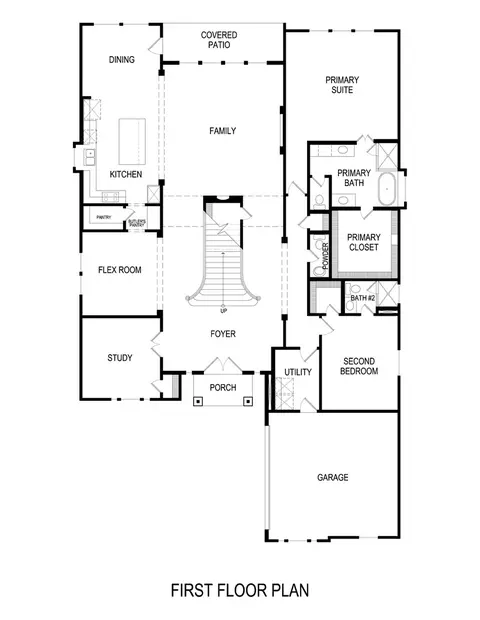 Floorplan - 960 Georgetown Pl, Prosper, TX 75078 photo 1 of 3