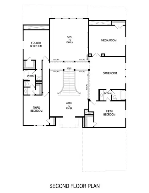 Floorplan - 960 Georgetown Pl, Prosper, TX 75078 photo 2 of 3