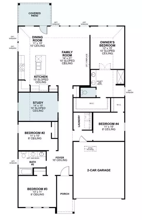 Floorplan - 2704 Tamarack Ln, Argyle, TX 76226 photo 1 of 1