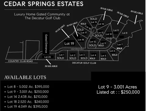 lot9 Cedar Springs Dr, Decatur, TX 76234