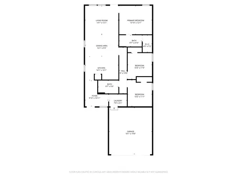 Floorplan - 7229 Adderly Rd, Pilot Point, TX 76258 photo 1 of 1