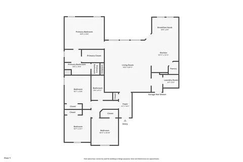 Floorplan - 972 Sam St, Springtown, TX 76082 photo 1 of 1