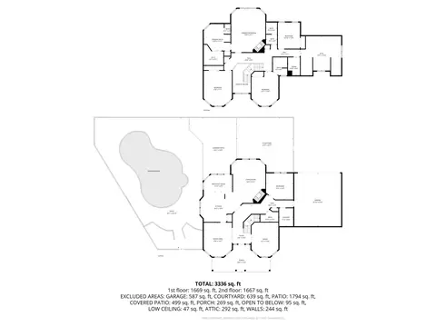 Floorplan - 3410 Juniper Ct, Rowlett, TX 75088 photo 1 of 1
