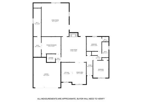 Floorplan - 233 Thompson Cir, Lorena, TX 76655 photo 1 of 1