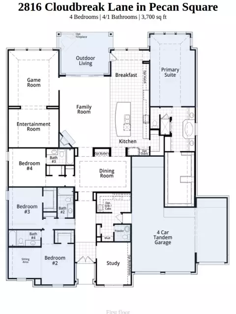 2816 Cloudbreak Ln, Northlake, TX 76247