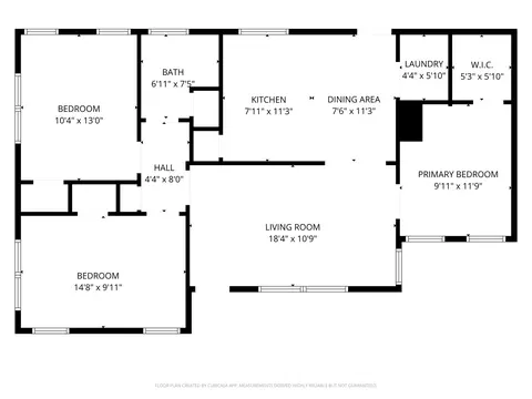 Floorplan - 3117 Fadal Ave, Waco, TX 76708 photo 1 of 1