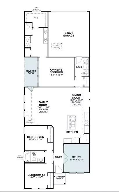 Floorplan - 9209 Rolling Meadow Way, Denton, TX 76207 photo 1 of 1