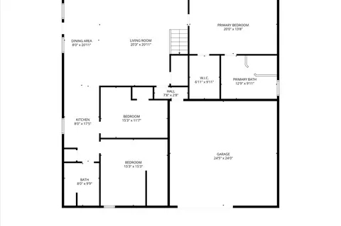 Floorplan - 420 Overlook Dr, Cleburne, TX 76033 photo 1 of 1